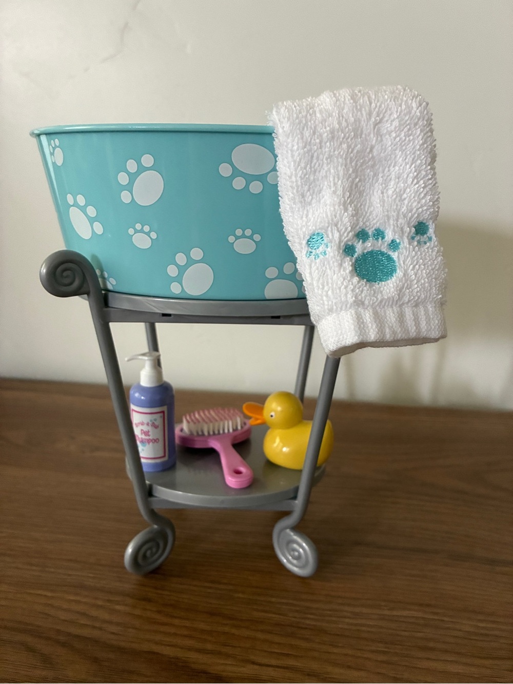 American Girl Pet Grooming Spa Tub Bath Set